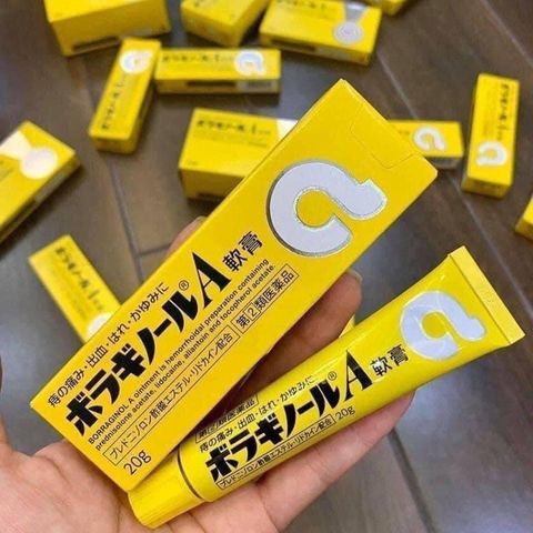 Kem trĩ bôi chữ A Nhật Bản 20g - Giải pháp hỗ trợ tiêu hóa, giảm đau rát, giúp co búi trĩ hiệu quả