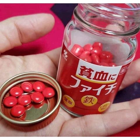 Viên Uống Bổ Máu Faichi Nhật Bản - Bổ Sung Sắt và Vitamin, Cải Thiện Thiếu Máu, Tăng Cường Sức Khỏe và Hệ Miễn Dịch