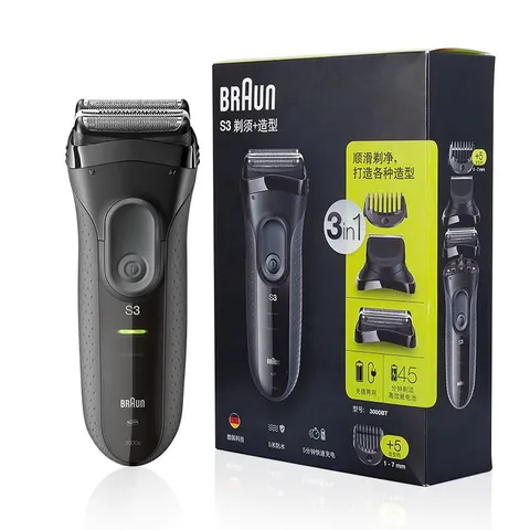 Máy Cạo Râu Braun Series 3 310s Wet&Dry Nhật Bản - Cạo Râu Hiện Đại, Chống Nước, Sạc Nhanh, Dễ Sử Dụng