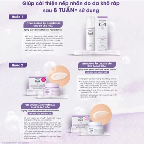 Kem Dưỡng Da Cấp Ẩm Curel Intensive Moisture Care 40g - Kem Dưỡng Da Nhạy Cảm Nhật Bản, Cấp Ẩm Chuyên Sâu, Dưỡng Trắng Da