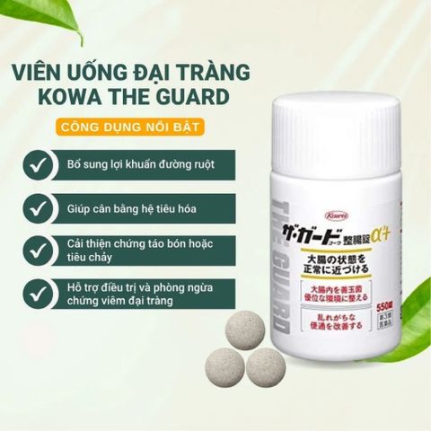 Viên Uống Đại Tràng Kowa 550 Viên Nhật Bản - Hỗ Trợ Tiêu Hóa, Giải Quyết Rối Loạn Tiêu Hóa Hiệu Quả, Sản Phẩm Nội Địa Nhật Bản