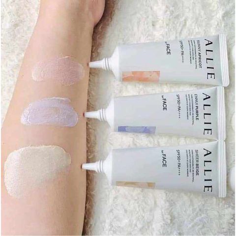 Kem Chống Nắng Allie Kanebo for Face 40g - Kiềm Dầu Nâng Tone Da Hiệu Quả, Chống Nước Nhật Bản Chất Lượng Cao