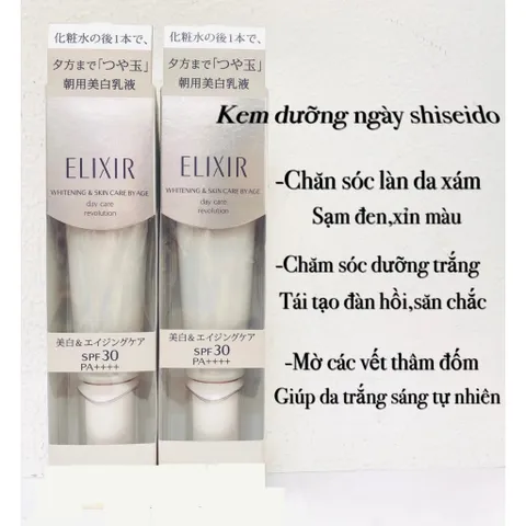 Sữa Chống Nắng Dưỡng Trắng Elixir Daily Brightening UV Protector 35ml - SPF 30 PA+++ Nhật Bản dành cho Da Đẹp, Sáng Mịn