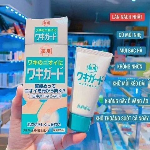 Lăn Gel Khử Mùi Hôi Nách Nhật Bản Kobayashi 50gr - Khử Mùi Hiệu Quả, Nhỏ Gọn, Dành Cho Da Nhạy Cảm, Sảng Khoái Suốt Ngày