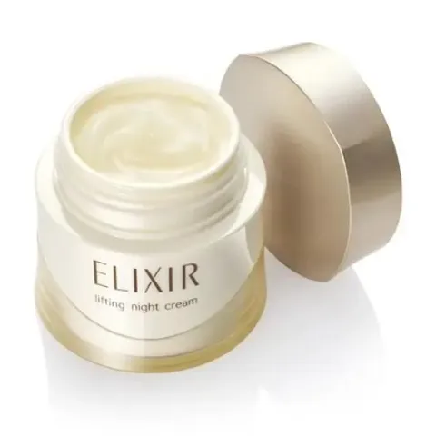 Kem dưỡng đêm nâng cơ Elixir Skin Care By Age Lifting Night Cream 40g - Giúp tái tạo và nuôi dưỡng làn da, sản phẩm nội địa Nhật Bản.