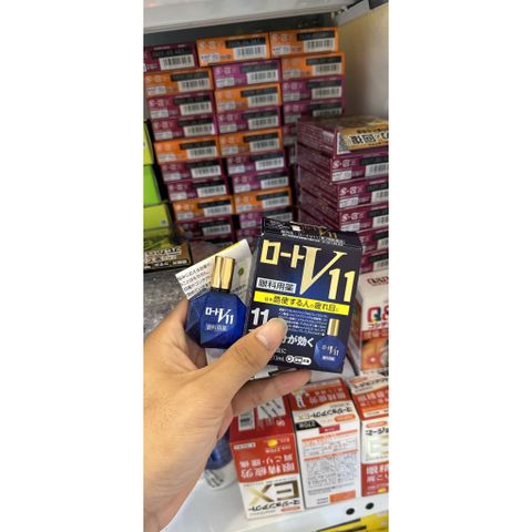 Nước Nhỏ Mắt Cao Cấp Rohto V Premium 15ml - Giúp Khô Mắt, Mệt Mỏi Và Lão Hóa, Xuất Xứ Nhật Bản