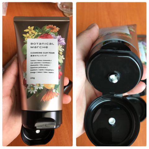 Sữa Rửa Mặt Botanical Marche 120g - Tẩy Trang Sạch Sâu, Dịu Nhẹ Với Thảo Mộc Thiên Nhiên Từ Nhật Bản Cho Da Nhạy Cảm