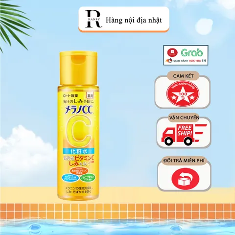 Dung dịch dưỡng trắng da chống thâm nám Melano CC Whitening Lotion 170ml - Giúp làm sáng da và giảm vết thâm hiệu quả từ Nhật Bản