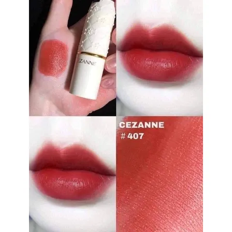 Son Thỏi Lì Cezanne Lasting Lip Color N Nhật Bản 3.9g - Chất Lì Mềm Mịn, Lâu Trôi, Dưỡng Ẩm, Phù Hợp Mọi Dịp