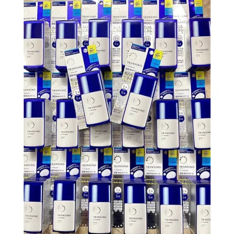 Kem Chống Nắng Dưỡng Trắng Da Transino Whitening UV PROTECTOR - SPF50, PA++++ 4 Trong 1 Cho Làn Da Sáng Mịn - Sản Phẩm Nội Địa Nhật Bản