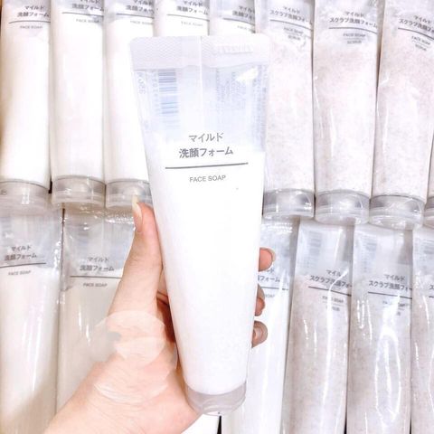 Sữa Rửa Mặt Muji Nhật Bản - Dịu Nhẹ, Dưỡng Ẩm, Tốt Cho Da Nhạy Cảm, Sản Phẩm Nội Địa Nhật Bản, Làm Sạch Và Chăm Sóc Da