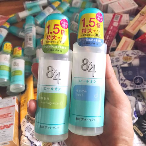Lăn Khử Mùi Cơ Thể 8x4 Kao nội địa Nhật Bản - 45ml