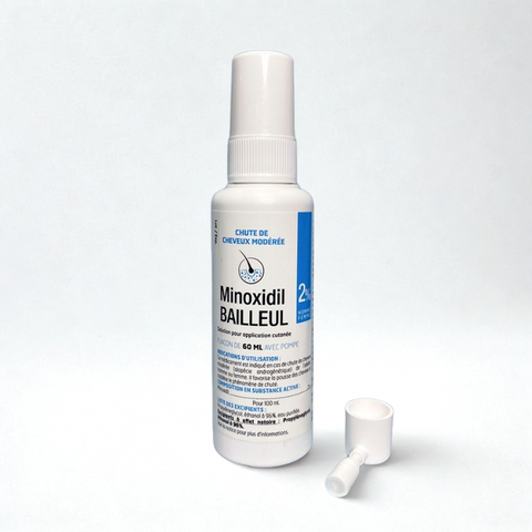 Xịt mọc tóc Minoxidil Bailleul 2% 60Ml Của Pháp