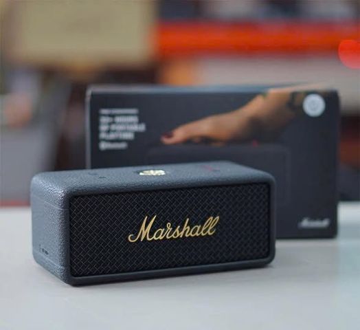 Loa Bluetooth Marshall Emberton III - Âm Thanh 360 Độ, Kháng Nước IP67, 32 Giờ Phát Nhạc, Thiết Kế Di Động Mạnh Mẽ