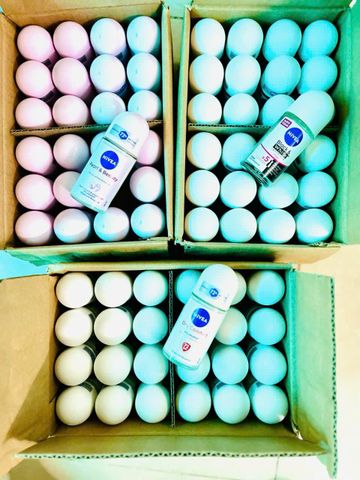 Lăn Khử Mùi Nữ Nivea 50ml - Khử Mùi Hiệu Quả, Trắng Mịn Da, Mùi Hương Dễ Chịu, Phù Hợp Mọi Loại Da