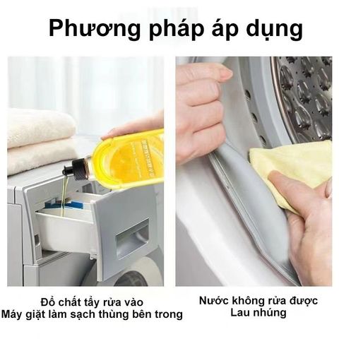 Dung Dịch Vệ Sinh Lồng Máy Giặt Màu Vàng 500ml CK13518 – Giải Quyết Nấm Mốc, Cặn Bẩn, Mùi Hôi Hiệu Quả Cho Máy Giặt Nhà Bạn