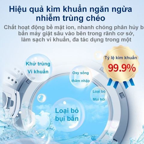 Dung Dịch Vệ Sinh Lồng Máy Giặt Màu Vàng 500ml CK13518 – Giải Quyết Nấm Mốc, Cặn Bẩn, Mùi Hôi Hiệu Quả Cho Máy Giặt Nhà Bạn
