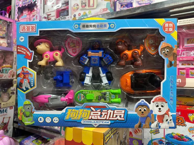 Đồ chơi đội chó cứu hộ robot có 3 nhân vật 19138 - giao ngẫu nhiên,đồ chơi thú vị cho trẻ em giúp phát triển sự sáng tạo