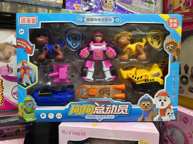Đồ chơi đội chó cứu hộ robot có 3 nhân vật 19138 - giao ngẫu nhiên,đồ chơi thú vị cho trẻ em giúp phát triển sự sáng tạo