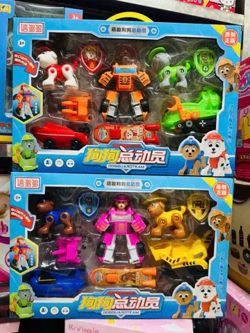 Đồ chơi đội chó cứu hộ robot có 3 nhân vật 19138 - giao ngẫu nhiên,đồ chơi thú vị cho trẻ em giúp phát triển sự sáng tạo