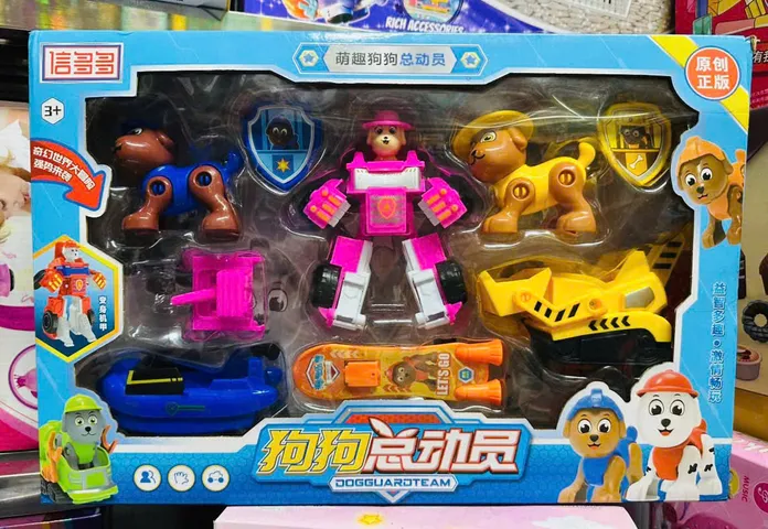 Đồ chơi đội chó cứu hộ robot có 3 nhân vật 19138 - giao ngẫu nhiên,đồ chơi thú vị cho trẻ em giúp phát triển sự sáng tạo