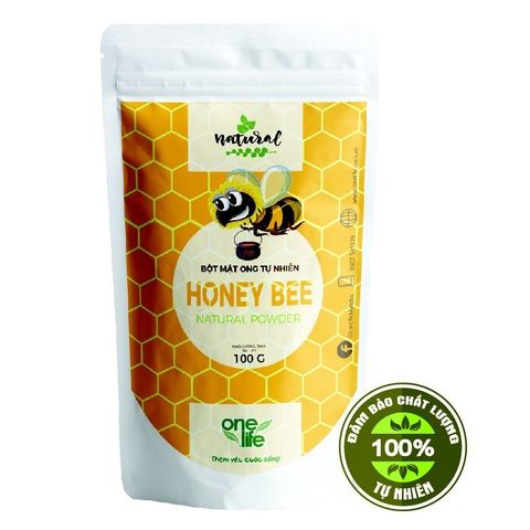 Bột Mật Ong One Life Nguyên Chất Hòa Tan - Giải Pháp Tự Nhiên Giảm Cân, Detox, Và Duy Trì Lối Sống Khỏe Mạnh 100gr