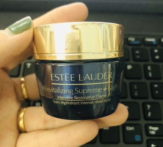 Kem Dưỡng Đêm Estee Lauder Revitalizing Supreme+ Night 15ml - Kem Xanh Restorative, Phục Hồi Da, Dưỡng Ẩm Sâu cho Làn Da Khỏe Mạnh