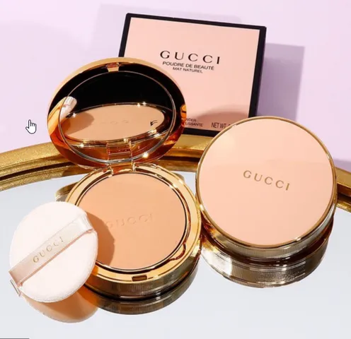Phấn Phủ Gucci 01 Poudre De Beaute Mat Naturel 10G - Phấn Trang Điểm Sang Trọng Che Phủ Hoàn Hảo, Duy Trì Độ Bền Lâu Dài