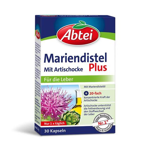 Bổ gan Abtei Mariendistel Plus Mit Artischocke Đức 30 viên