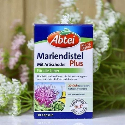 Bổ gan Abtei Mariendistel Plus Mit Artischocke Đức 30 viên