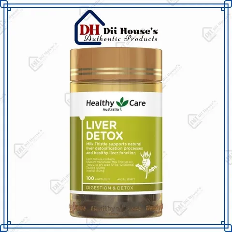 Viên uống thải độc gan của Úc - Liver Detox Healthy care 100 viên 293605