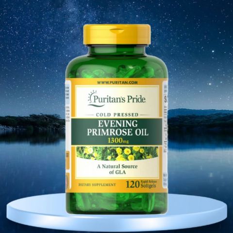 Tinh dầu hoa anh thảo - Puritan's Pride Evening Primrose Oil 1300mg 120 viên 293627