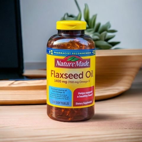 Nature Made Flaxseed Oil Omega 369 1400mg của Mỹ 300 viên - Viên Uống Dầu Hạt Lanh. 293637