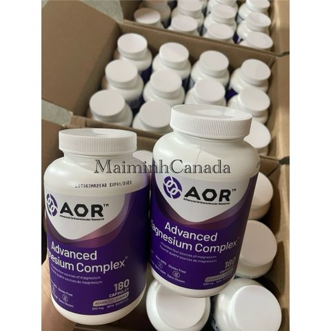 Viên uống Aor Advanced  Magnesium Complex Canada giải pháp toàn diện cho sức khỏe