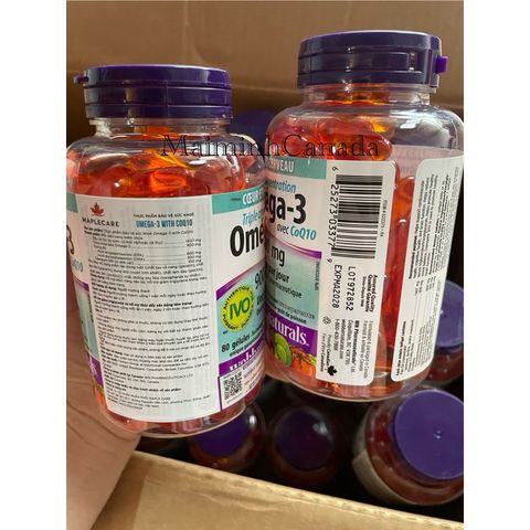 Dầu Cá Triple Strength Omega-3 EPA/DHA 900mg Webber Naturals - Hỗ Trợ Sức Khỏe Tim Mạch và Não Bộ, Hàng Nhập Khẩu 2028