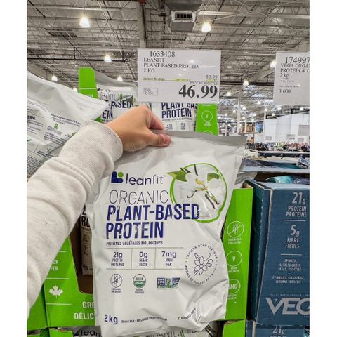 Bột Whey Isolate Cao Cấp Leanfit Sport Canada - Protein Tăng Cường Sức Khỏe và Phục Hồi Cơ Bắp Hiệu Quả, 25g Protein/Muỗng