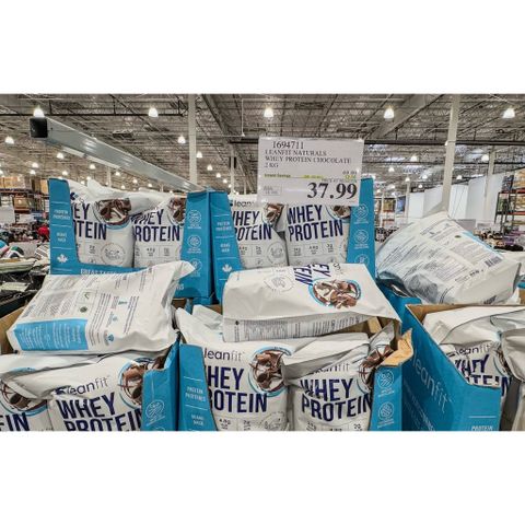 Bột đạm whey protein cao cấp Leanfit Canada - Hỗ trợ cơ bắp và tiêu hóa khỏe mạnh, phù hợp cho người tập gym và ăn kiêng