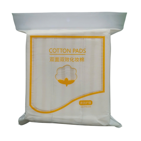 Bông Tẩy Trang Cotton Pads 222 Miếng - Chất Liệu Mềm Mịn, Hấp Thụ Tốt, Tẩy Trang Hiệu Quả Cho Mọi Loại Da