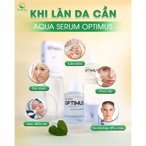 Serum Dưỡng Da Optimus Thanh Mộc Hương 30ml - Ngừa Nám, Làm Mịn Da, Hỗ Trợ Cấp Ẩm Từ Thiên Nhiên