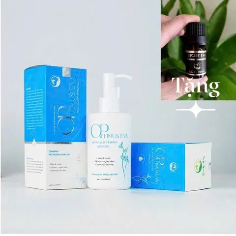Dung Dịch Vệ Sinh Phụ Nữ Thanh Mộc Hương Optimus Eva 100ml - Ngừa Viêm, Khô Thoáng, Chăm Sóc Dịu Nhẹ Cho Vùng Kín