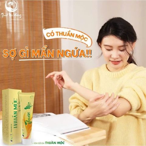 Kem Bôi Da Thuần Mộc 16gr - Dưỡng Ẩm, Làm Dịu Da - Giảm Bong Tróc Hăm Da Chàm Sữa Chính Hãng Thanh Mộc Hương
