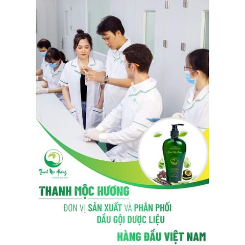Dầu Gội Thanh Mộc Hương 350ml - Dưỡng Tóc Chắc Khỏe, Ngăn Rụng Tóc, Hương Thảo Mộc Tự Nhiên, Chính Hãng