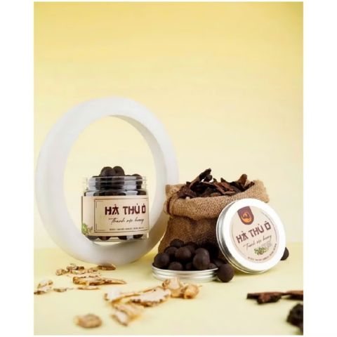Viên Hà Thủ Ô Thanh Mộc Hương 300g - Giúp Đen Tóc và Ngừa Tóc Bạc Sớm, Bổ Máu Từ Thiên Nhiên Việt Nam