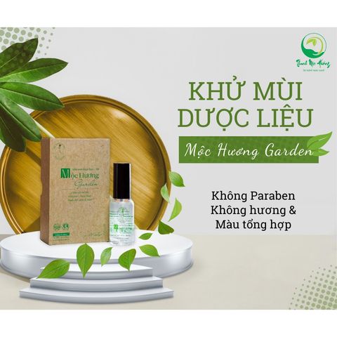 Xịt Khử Mùi Hôi Nách Thanh Mộc Hương 30ml - Giảm Tiết Mồ Hôi Nách và Chân Cho Nam Nữ, Dưỡng Da Tự Nhiên, Khử Mùi Hiệu Quả