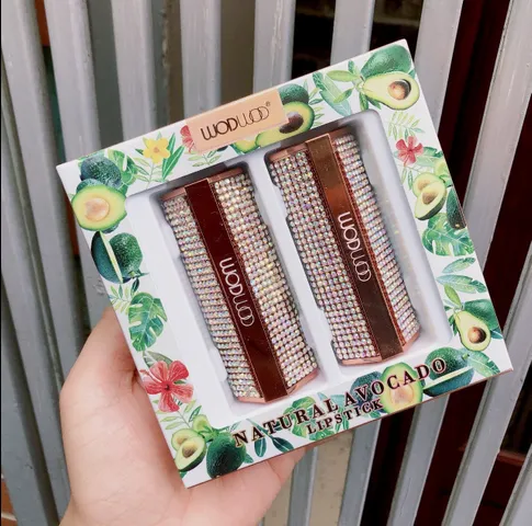 Set 2 Cây Son Wodwod - Son Dưỡng Môi Từ Thiên Nhiên, Màu Sắc Đa Dạng, Giữ Ẩm Lâu, Quà Tặng Làm Đẹp Tuyệt Vời