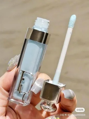 Son Dior 065 Addict Lip Maximizer Icy Blue ( tách set ko vỏ giấy) - Thỏi Son Dưỡng Ẩm Màu Xanh Độc Đáo, Tăng Cường Độ Bóng Môi, Trang Điểm Sang Trọng