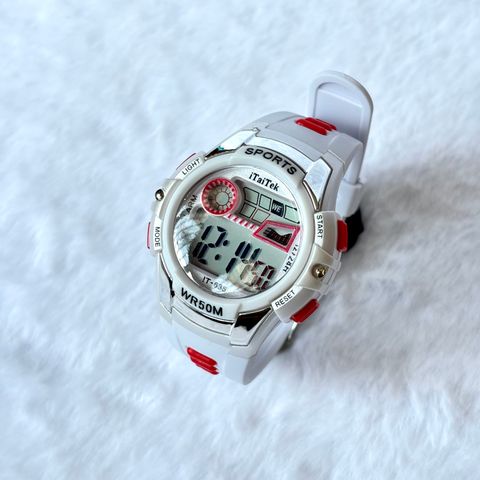 Đồng Hồ Chống Nước ITAITEK IT-635 - Đồng Hồ Điện Tử Cho Bé Hàng Chính Hãng, Chống Nước 50m, Báo Thức, Dây Nhựa Cao Cấp