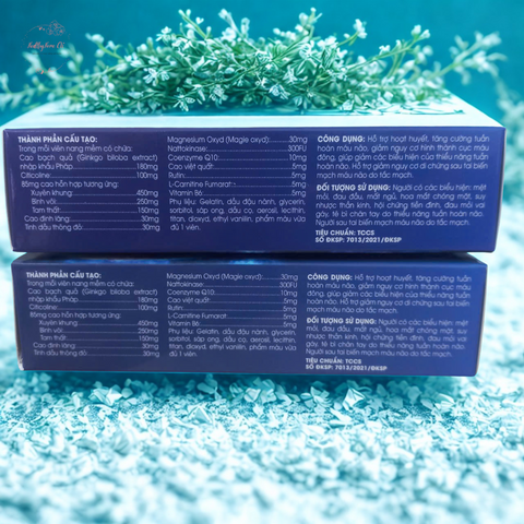 Viên uống Brain Alva - Hỗ trợ tăng cường tuần hoàn não, cải thiện trí nhớ, giảm đau đầu và hoa mắt, sản phẩm từ thiên nhiên.