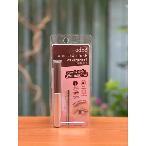 Mascara Odbo One True Lash Waterproof 5g - Chống Thấm Nước, Lông Mi Dài Đẹp Tự Nhiên, Hàng Thái Lan