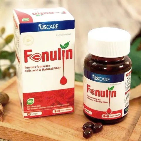 Viên uống tạo hồng cầu USCare Fenulin Canada 30 viên